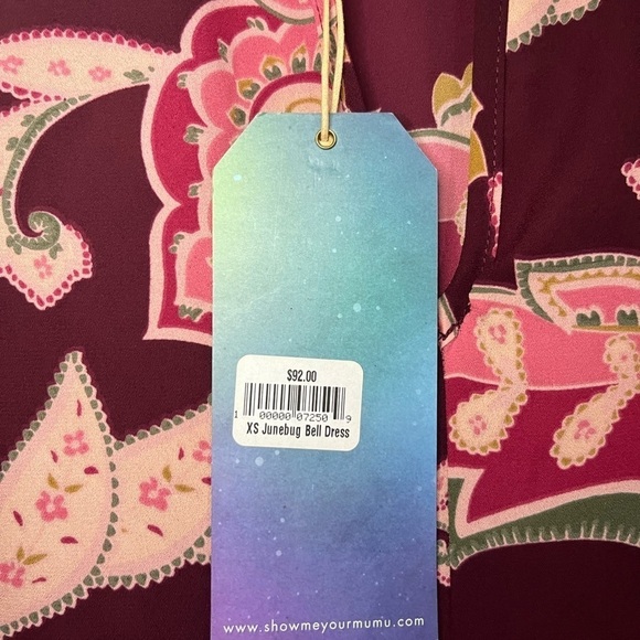 Nwt Show Me Your MuMu Junebug Bell Dress Size XS - Picture 7 of 13
